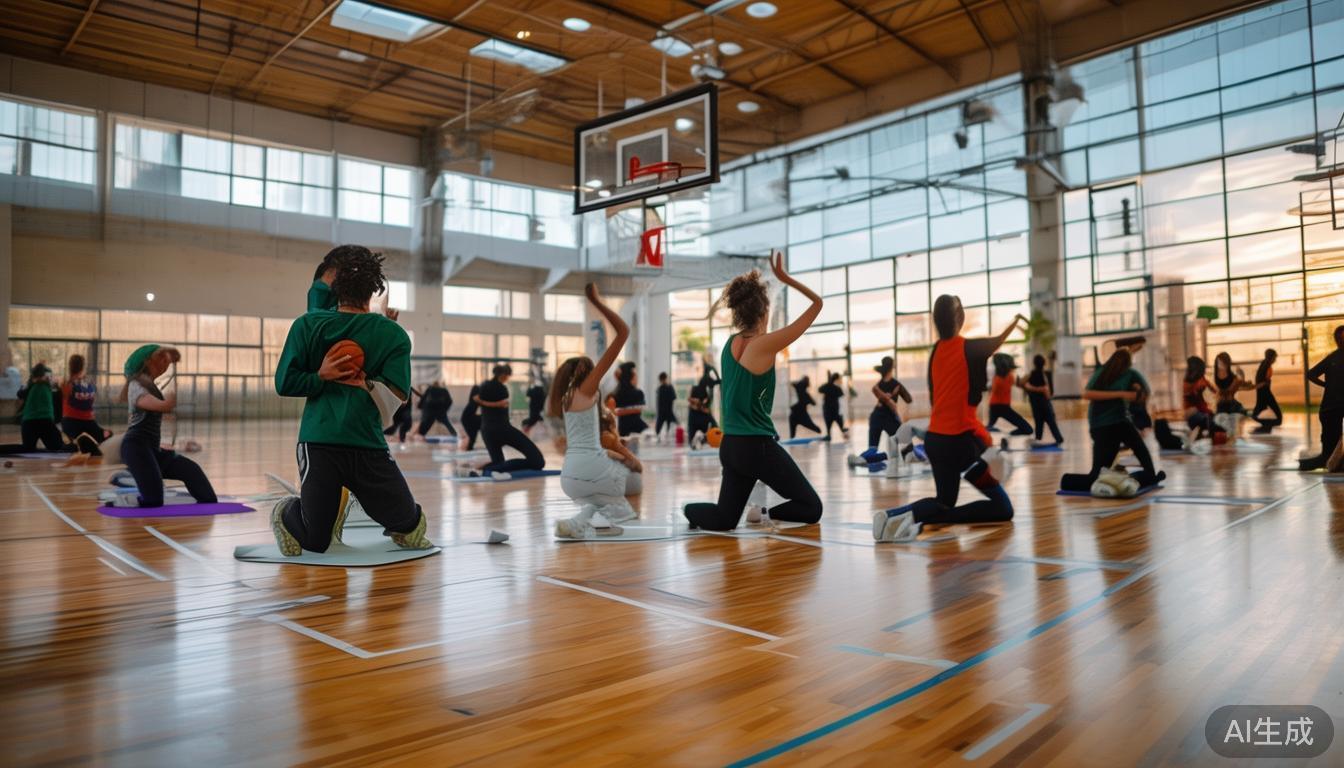 例如，某案例中，一家中学的篮球队在这里进行每日训练