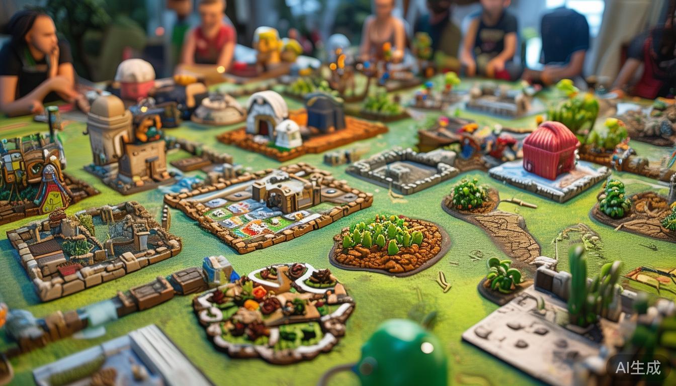 策略经营类游戏
这类游戏强调玩家的布局和策略思考